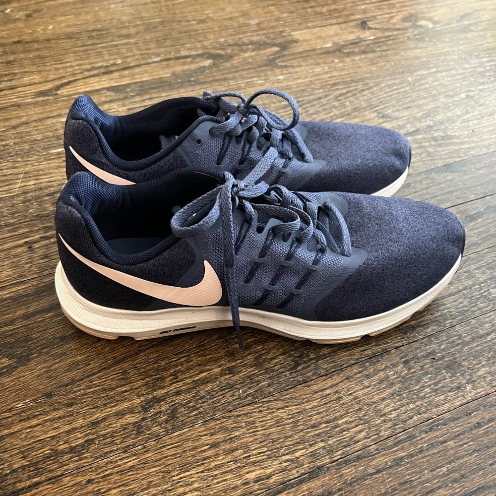 Nike Women's Run Swift Navy and Pink Running Shoes